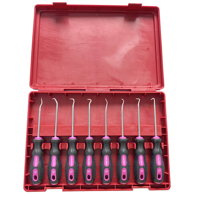 8 Pcs SCRAPER HOOK AND PICK SET Oil Seal Puller Oring Hook Seal Screwdriver Repair Tool
