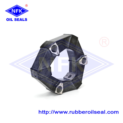 Taiwan Pro-one Black Flexible 90H High Pressure Flexible Motor Coupling Bore Shaft Coupling