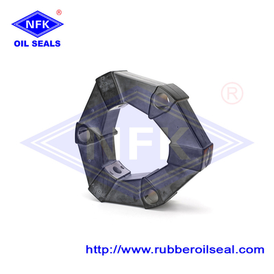 Taiwan Pro-one Black Flexible 90H High Pressure Flexible Motor Coupling Bore Shaft Coupling