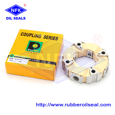 Taiwan Beige Flexible Shaft Pro-One 50H High-Quality Excavator Flexible Rubber Coupling Assy
