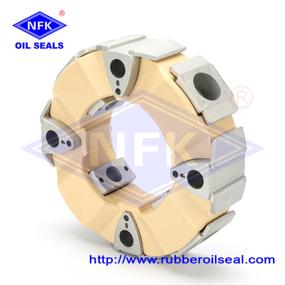 Taiwan Beige Flexible Shaft Pro-One 50H High-Quality Excavator Flexible Rubber Coupling Assy