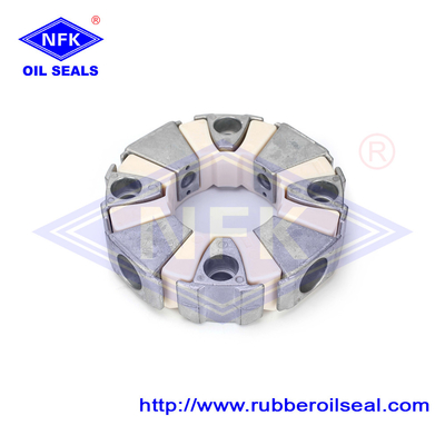 PET PU Rubber Shaft Coupling 110H Shaft Spider Coupling For HITACHI Excavator 4191663