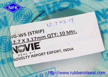 Excavator Guide Wear Ring Strip Piston Guide Ring 12.7*3.17mm PTFE Phenolic Resin Material