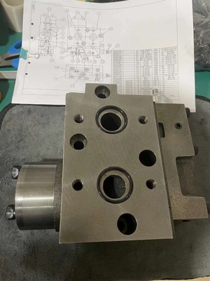 Ship Crane Hydraulic Parts HP08 Reversing Valve And HCB08 Balancing Valve Block Accessories Supplier