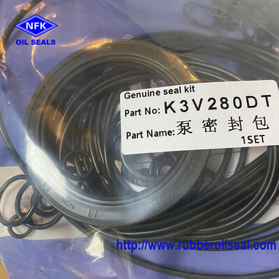 Kawasaki K3V280DT Marine Oil Seals Main Pump Piston Hydraulic Ship Service Repair Seal Kits