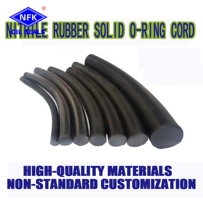 NFK Rubber O-Ring Seals NBR FKM Silicone EPDM HNBR ORing Nitrile FKM Silicon Round O Ring Strip