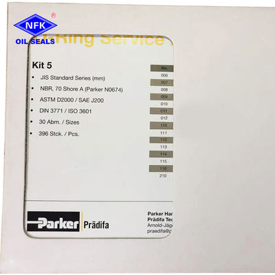 American Parker(original) Spot Wholesale Nitrile Rubber O Ring Box Set Small O-ring Box Kit for Mechanical Hydraulic Systems