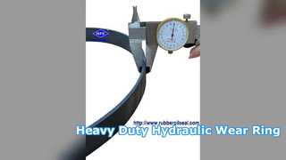 WR 272x280x30 হাইড্রোলিক পরিধান রিং উচ্চ চাপ গাইড